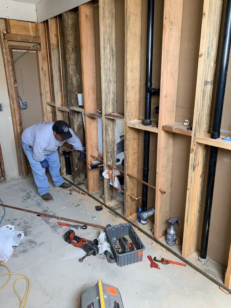 Commercial rough-in plumbing for Gas Line Repair in Via Marina